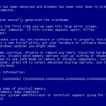 La pantalla azul de la muerte regresa con Windows 11